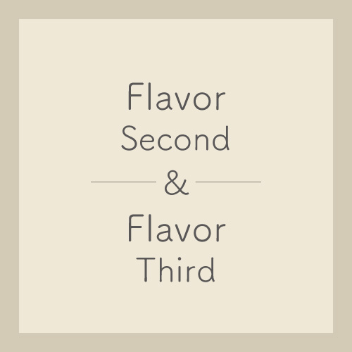 flavor second & third（フレーバーセカンド＆サード）